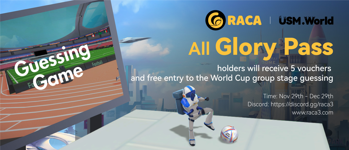 RACA Guessing Game for $20,000 worth Tokens, Avatars, and more