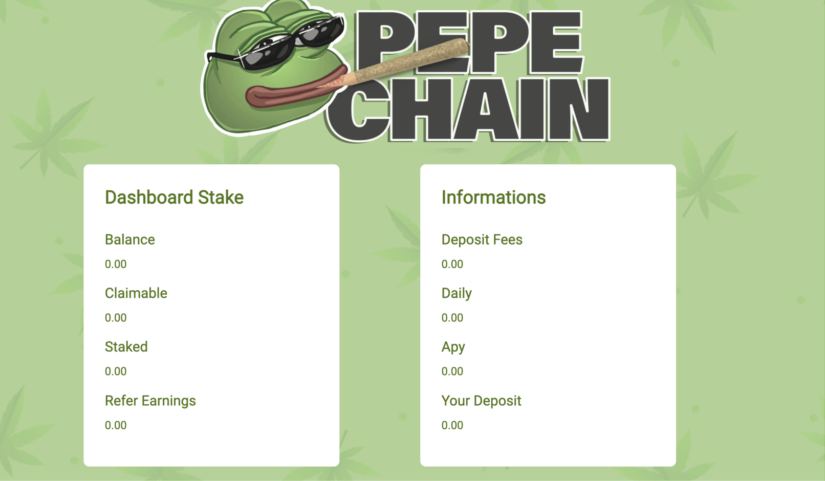 Pepe Chain cover