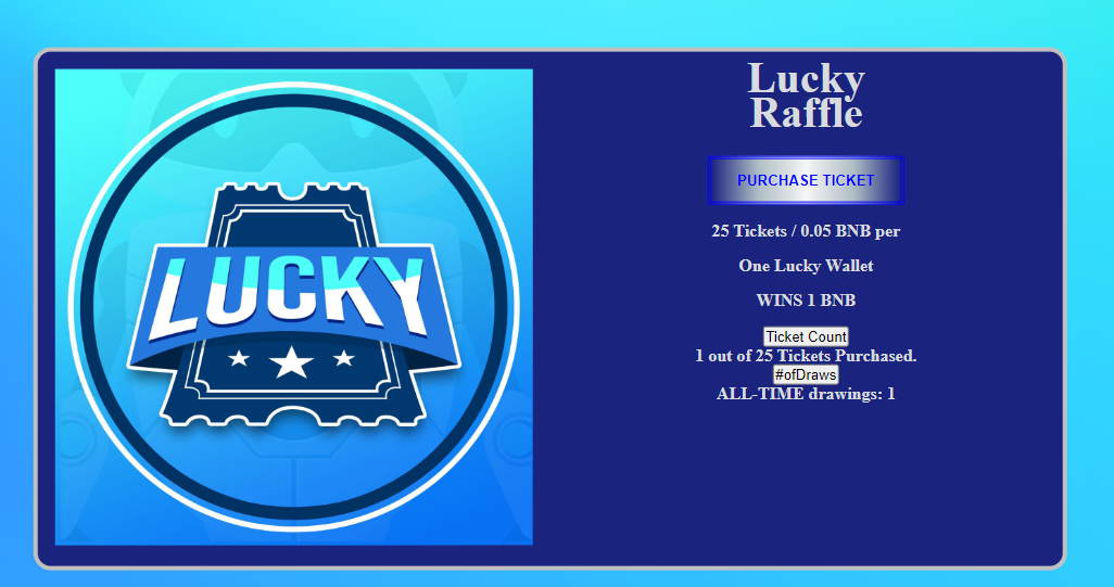 LuckyRaffle cover