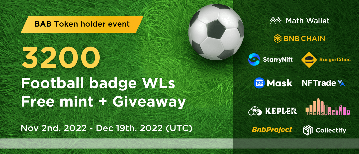 3200 Football Badge WL Free mint + Giveaway