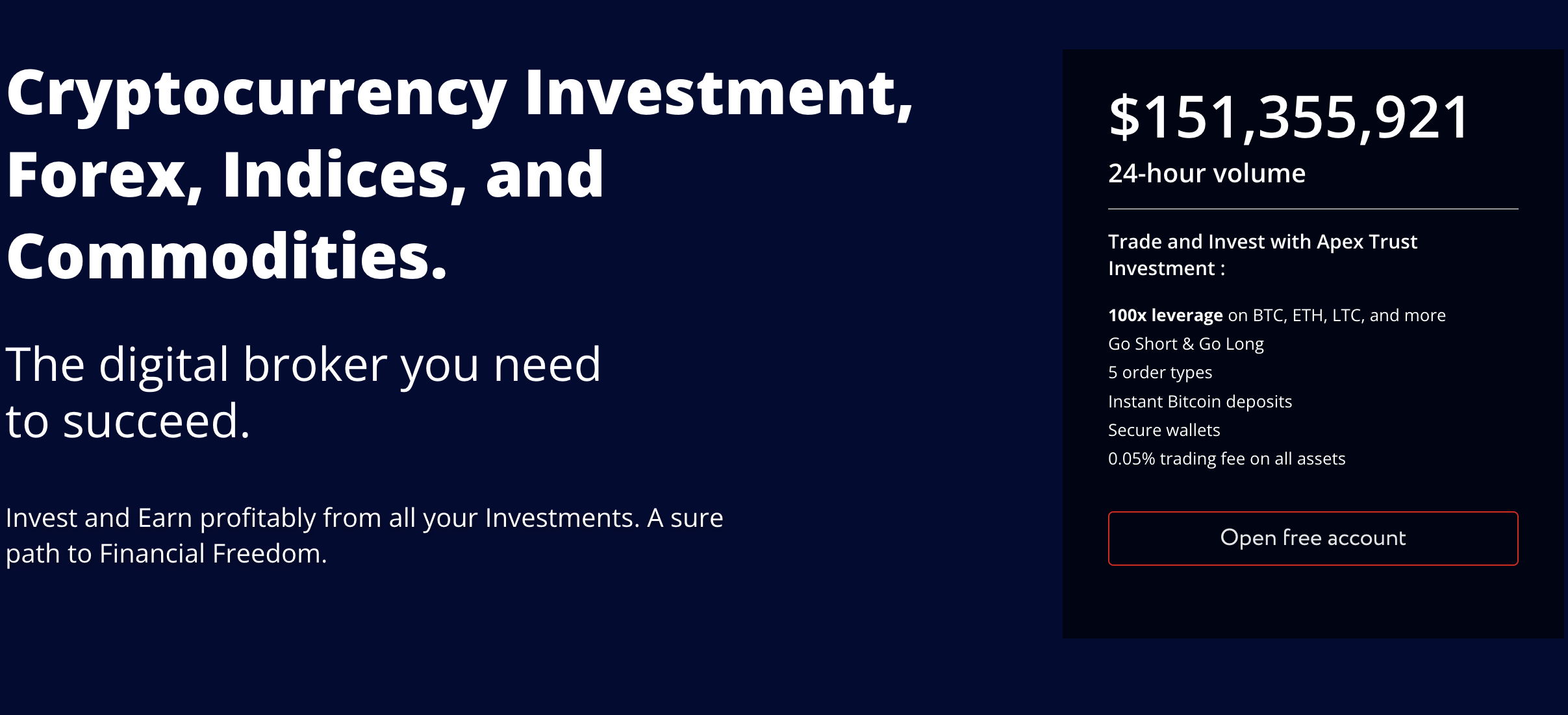Apex Trust Investment cover