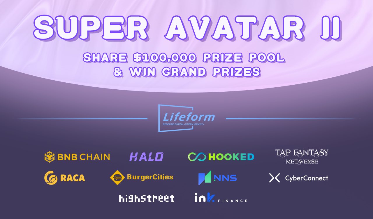 Share $100,000 BUSD and win grand prizes with Lifeform