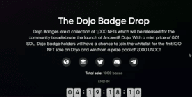 Tutorial | Dojo Badge Drop - How to mint your Early-Bird Badge kol video cover