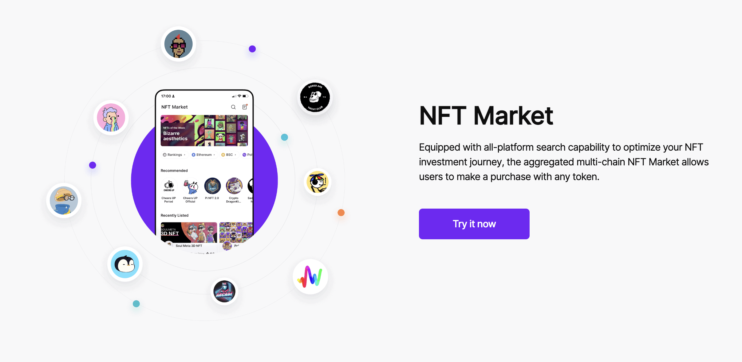 BitKeep NFT Market cover