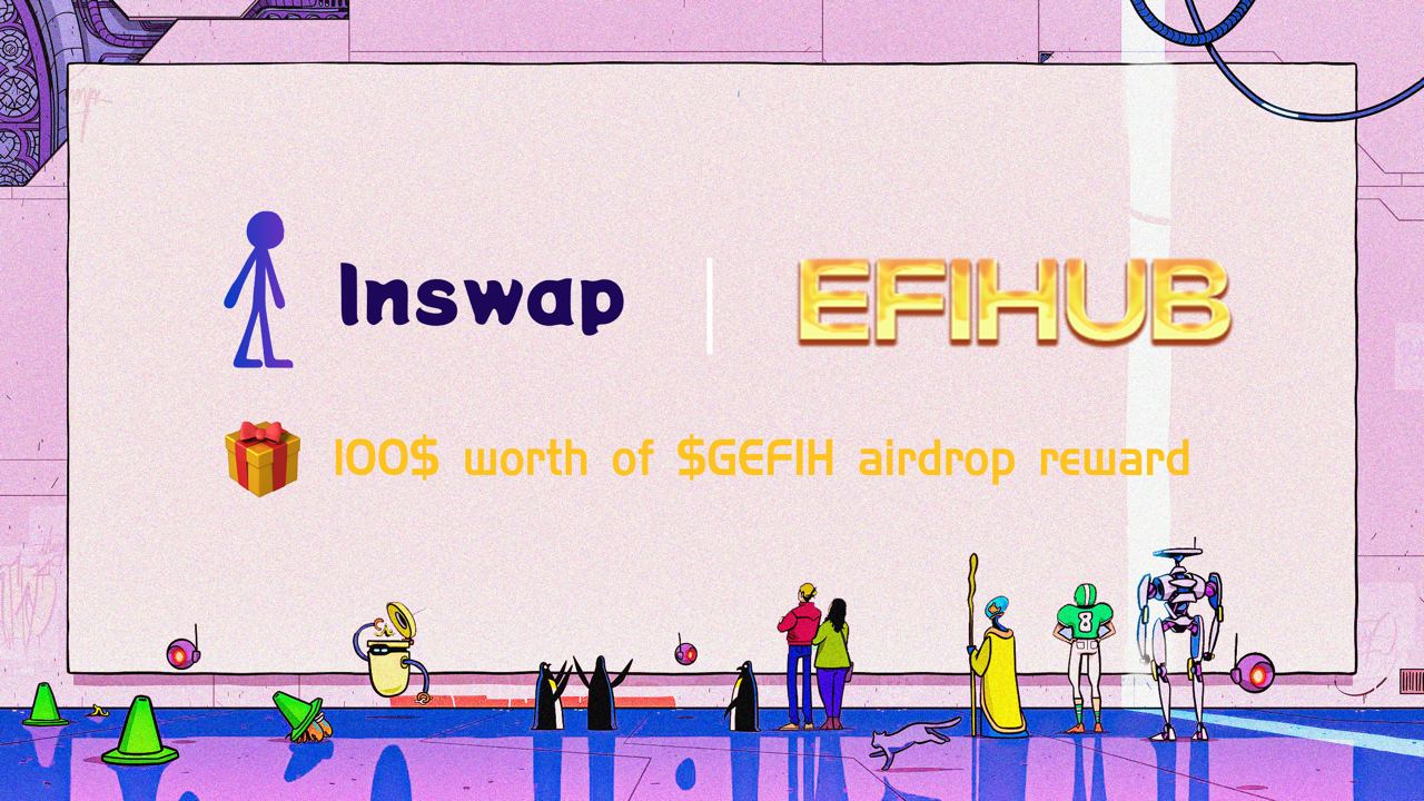 Unleash the Crypto Wave: Inswap 100U Giveaway Blast