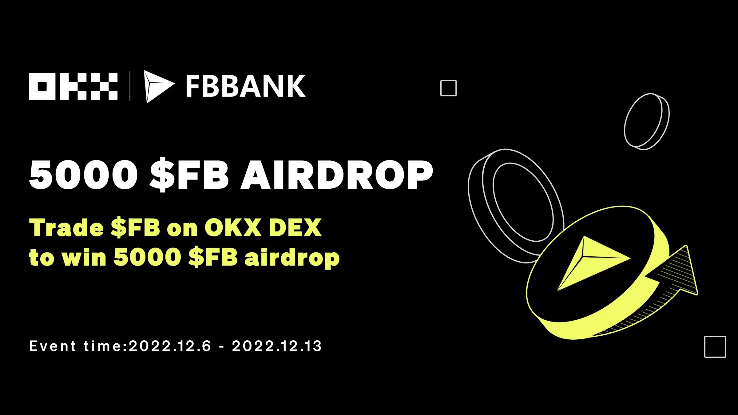 OKX and FBBank 5000 $FB Airdrop