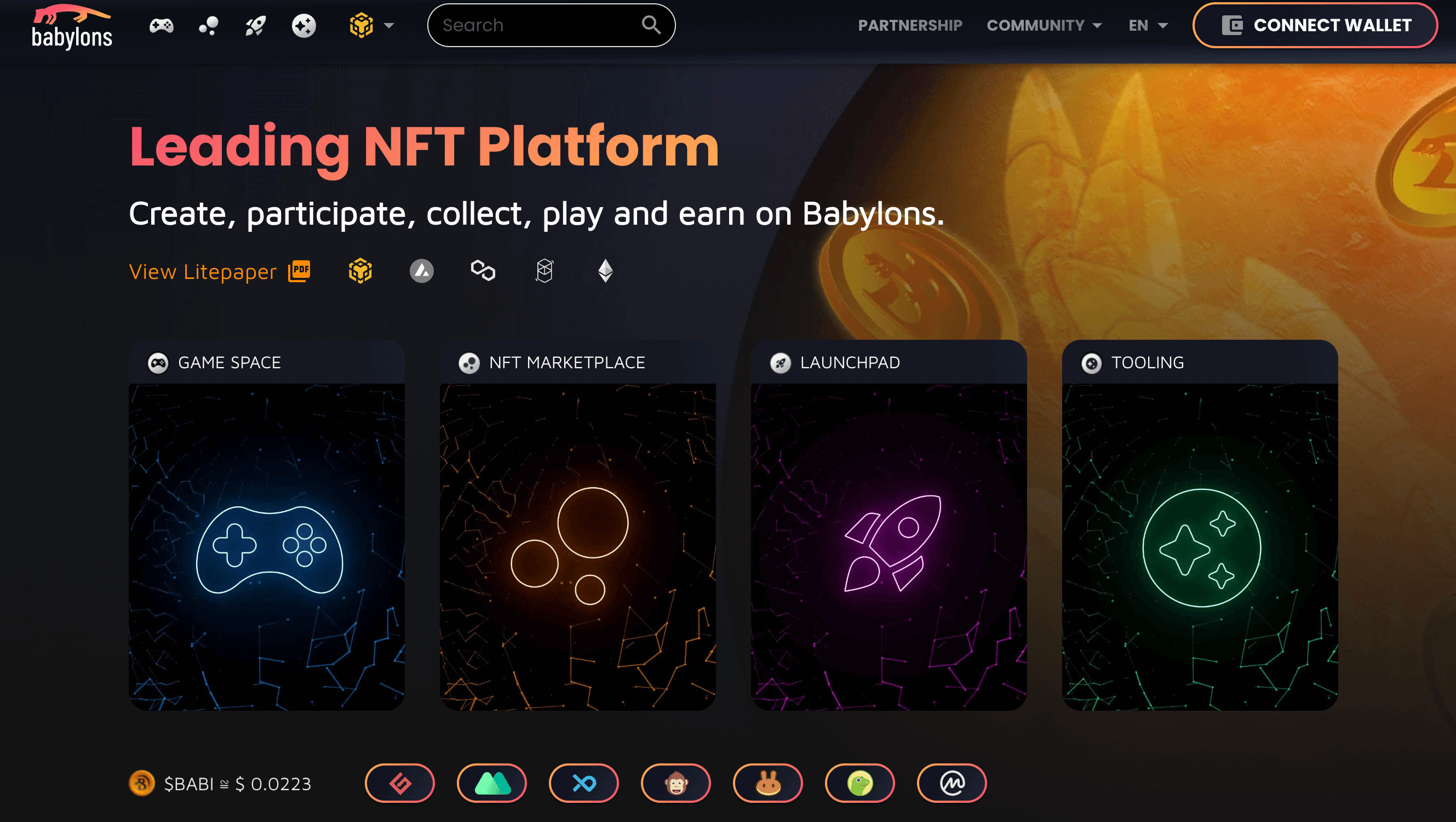 Babylons NFT Platform & Launchpad cover