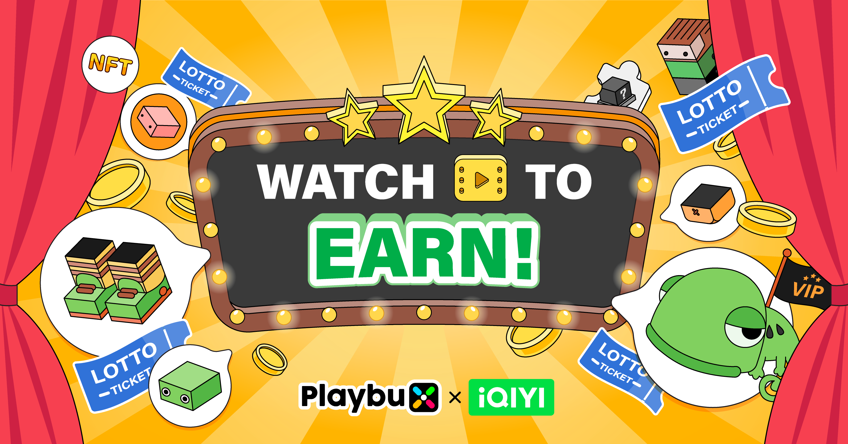 Playbux and iQIYI Globally Launch 'Watch to Earn'