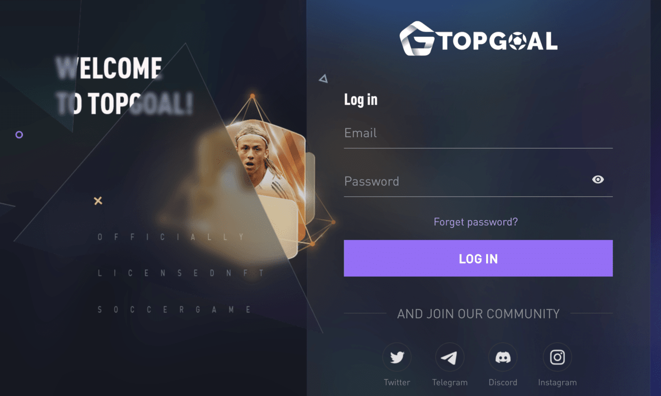 TopGoal Login