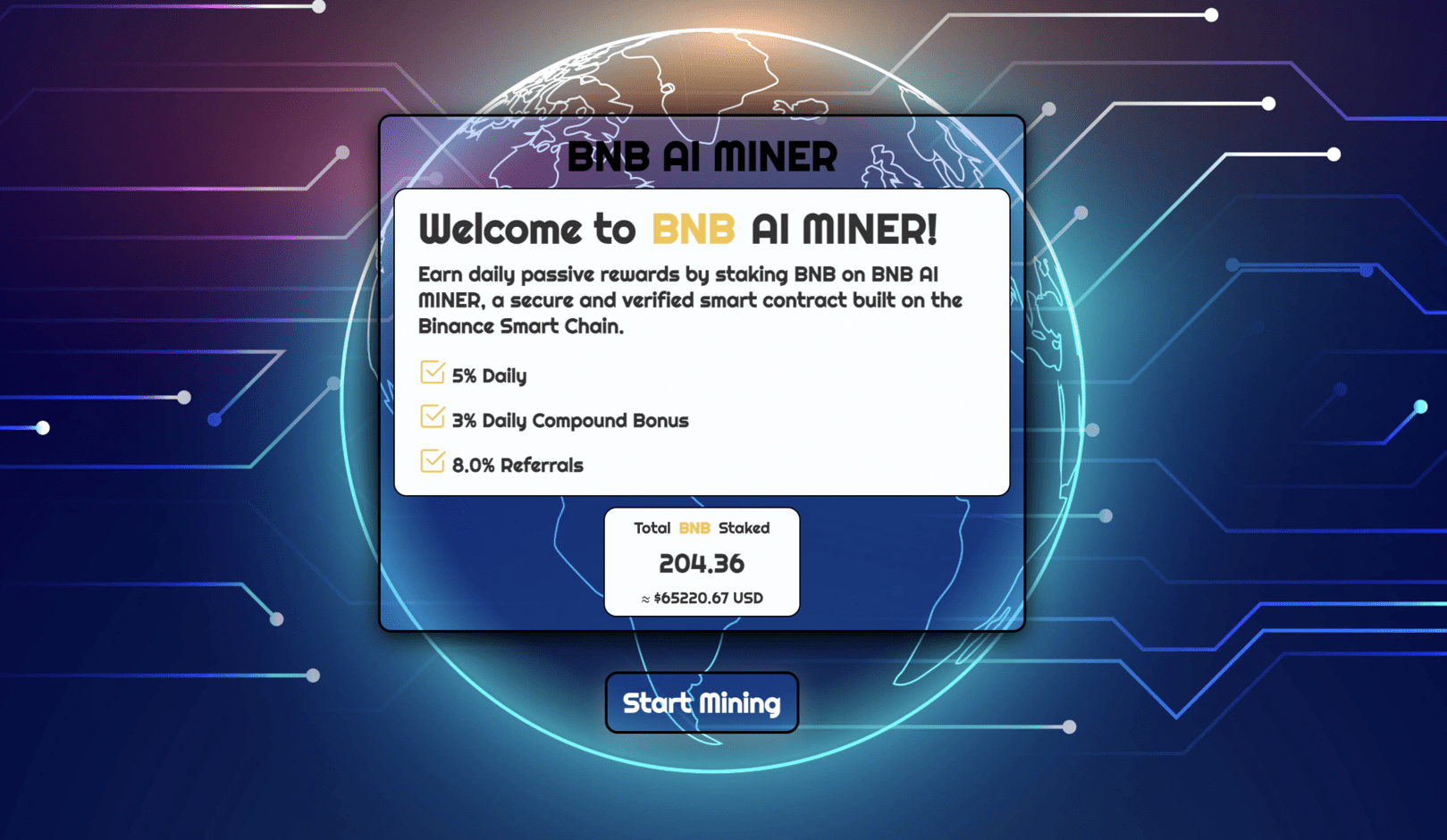 BNB AI Miner cover