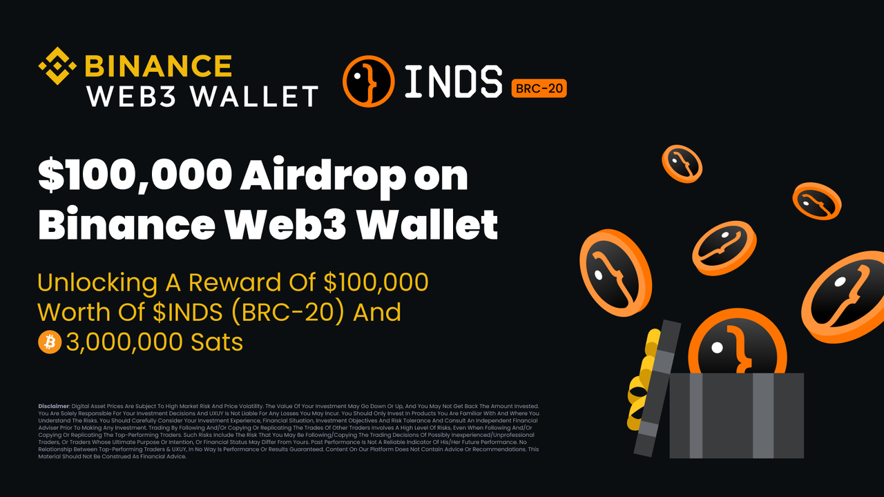 $100,000 Airdrop on Binance Web3 Wallet