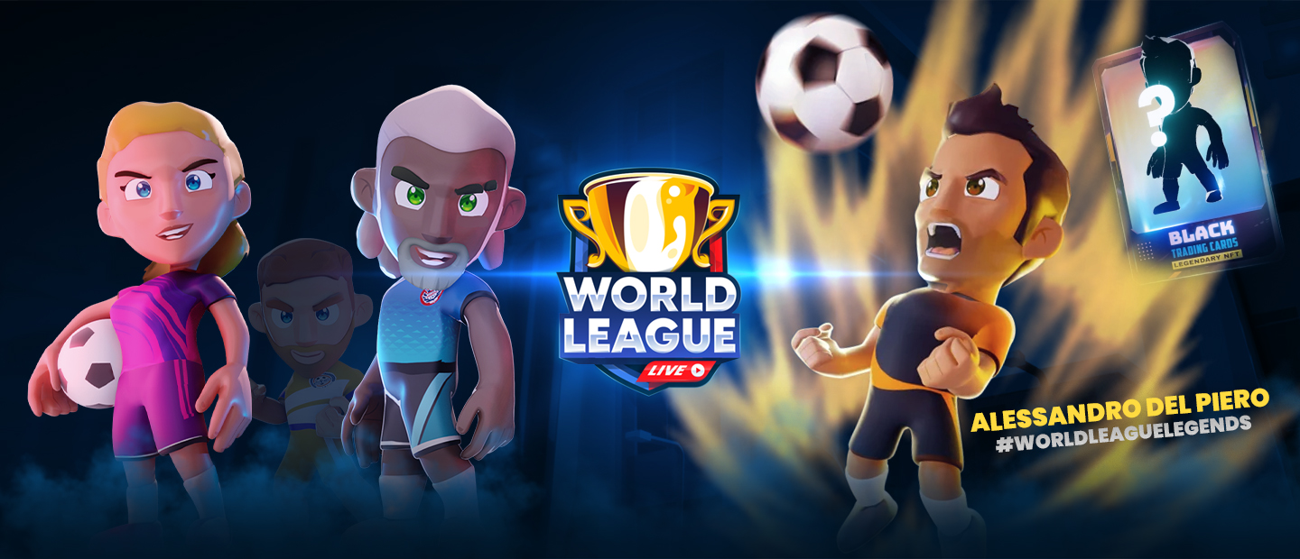 World League Live! (Airdrop) Get a Legendary Alessandro Del Piero NFT