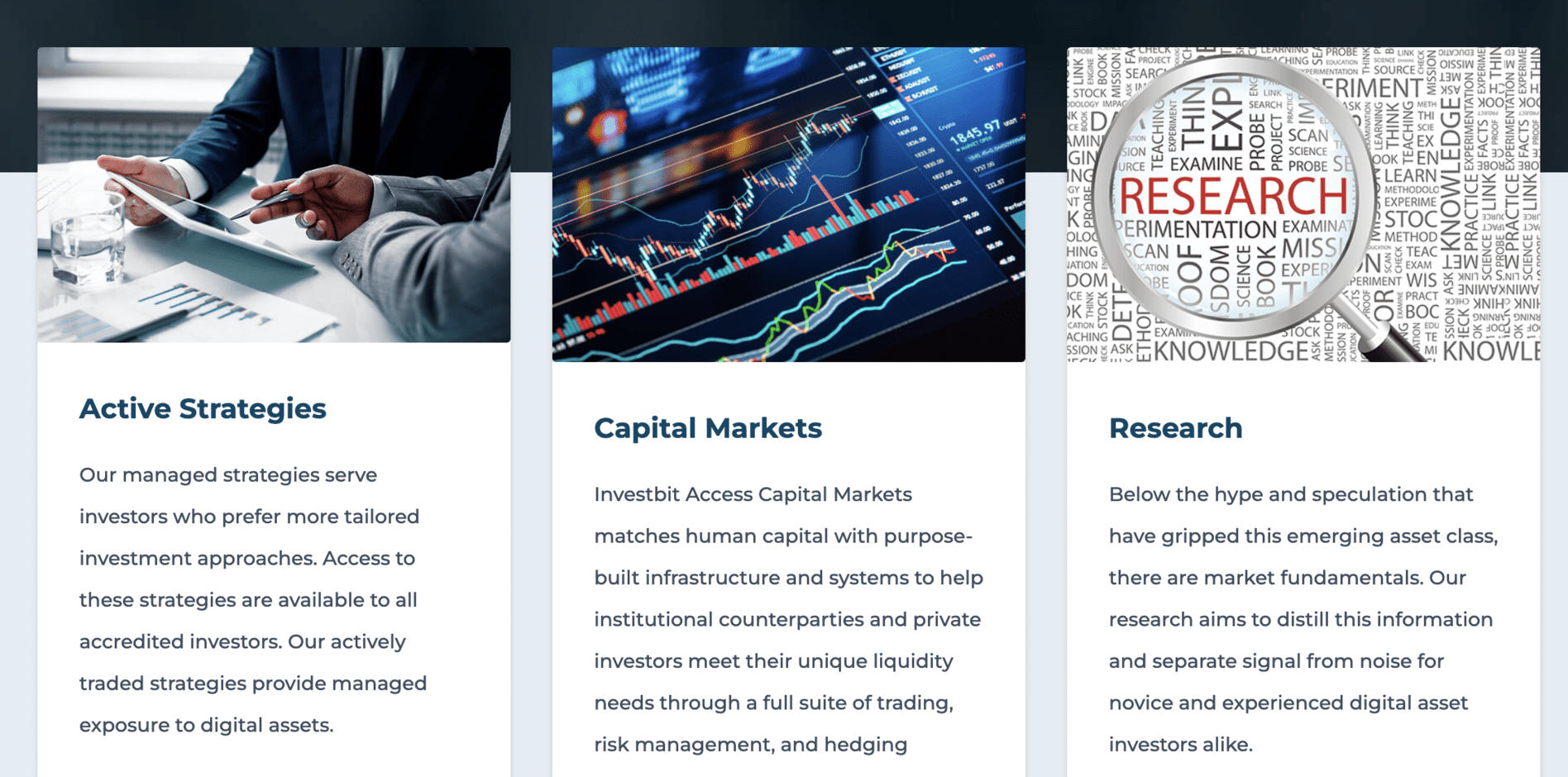 Investbit Access cover