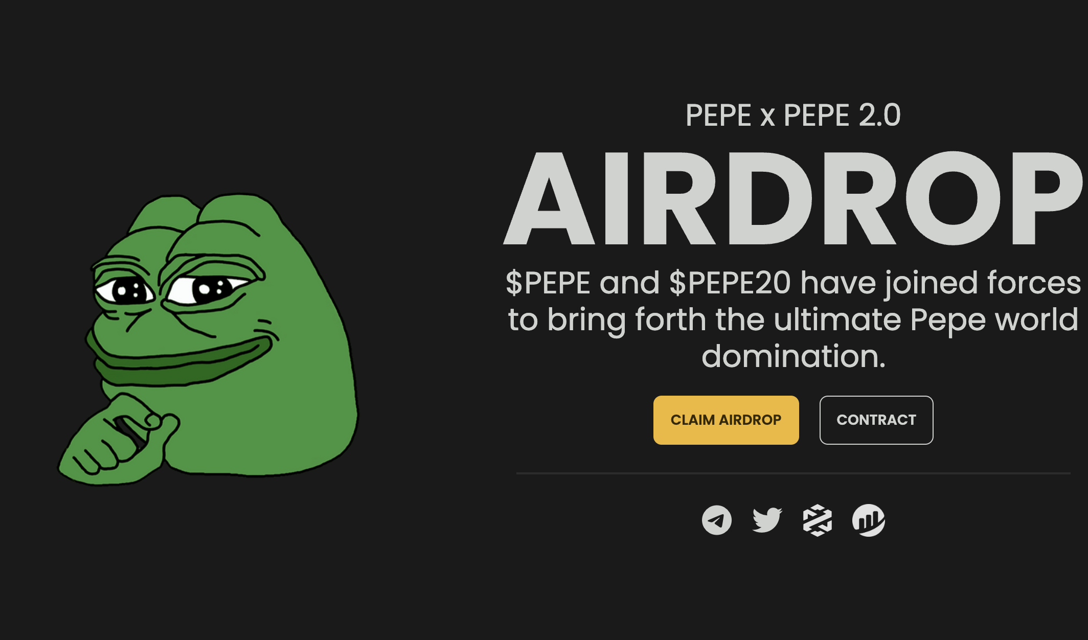 Drops PEPE cover