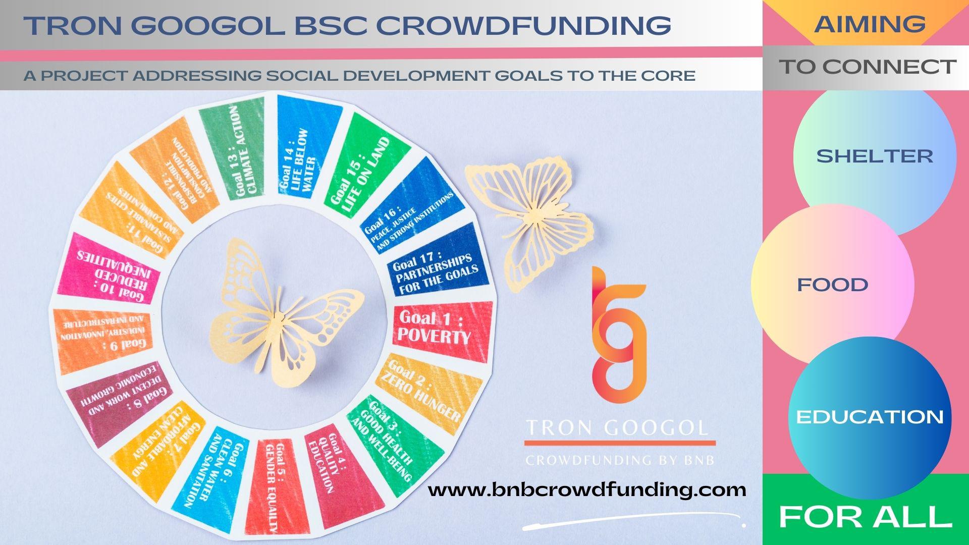 Tron Googol BSC Crowdfunding cover