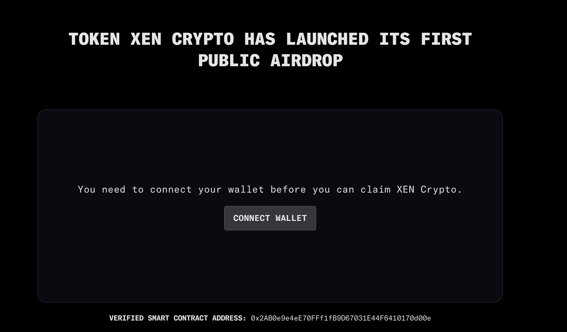 XEN Airdrop cover