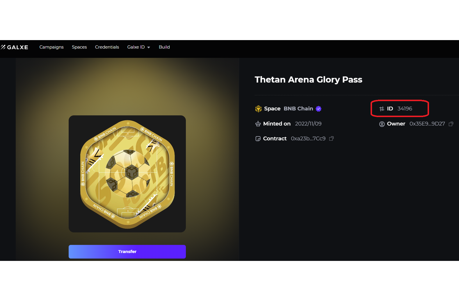 Glory Box with 95 Hero DappBay