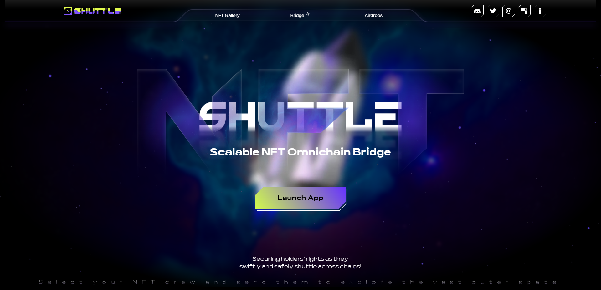 NFT Shuttle cover