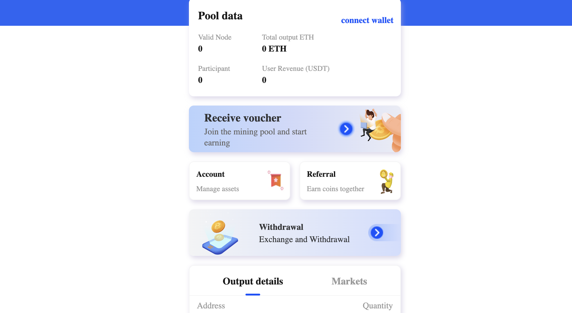 Savings Finance ETH cover