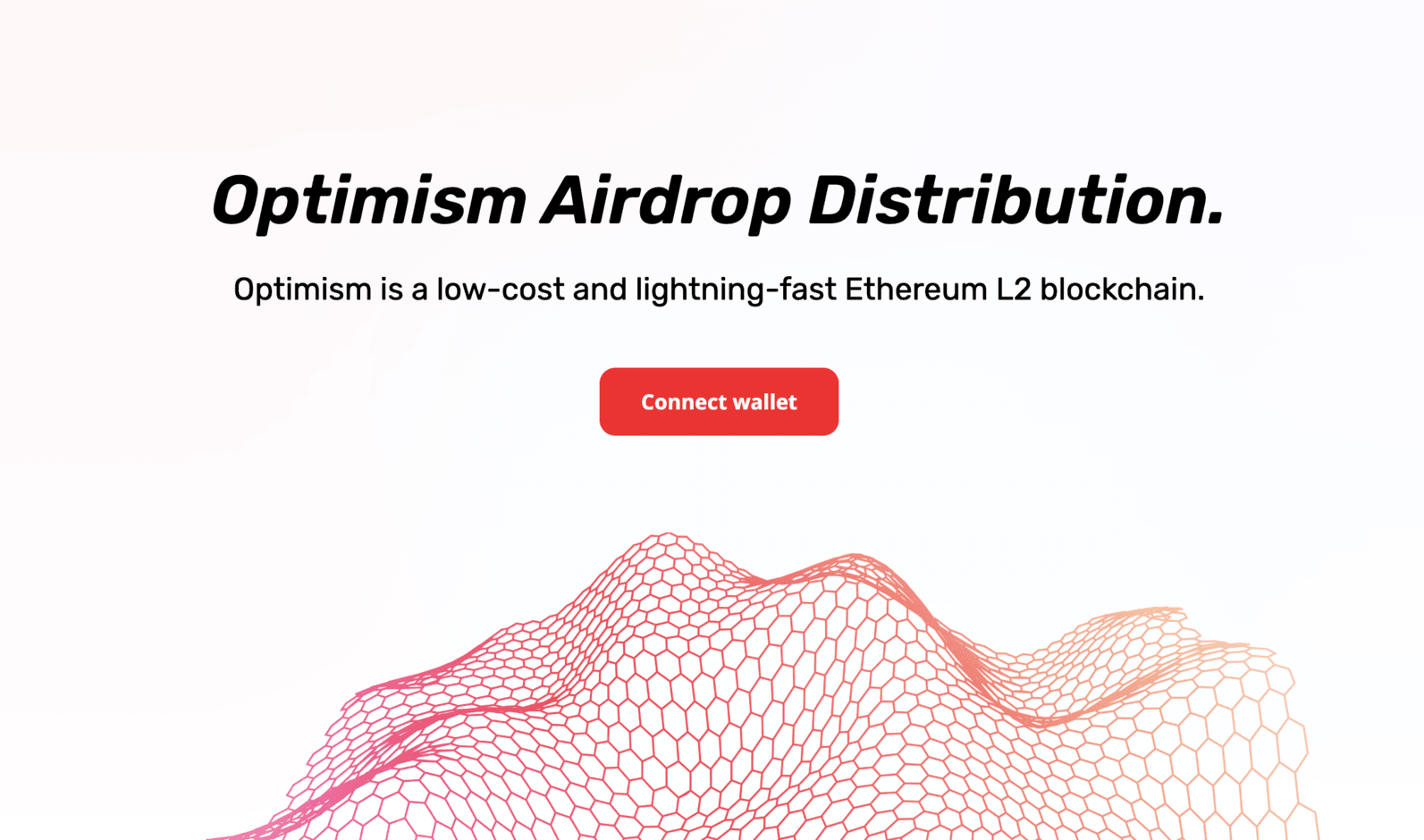 Optimism Airdrop Distribution cover