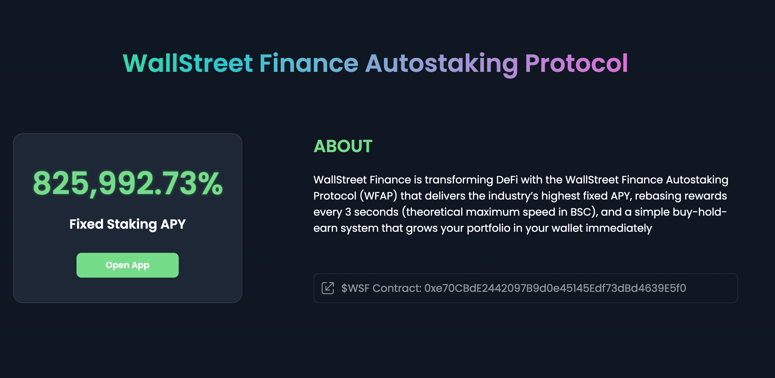WallStreet Finance cover