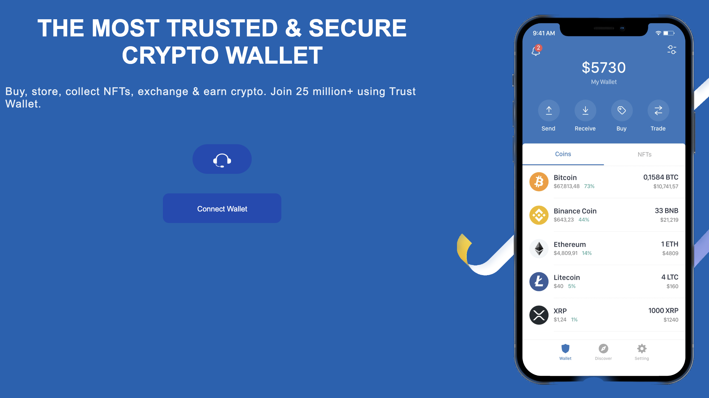 Trust Wallet dApp cover