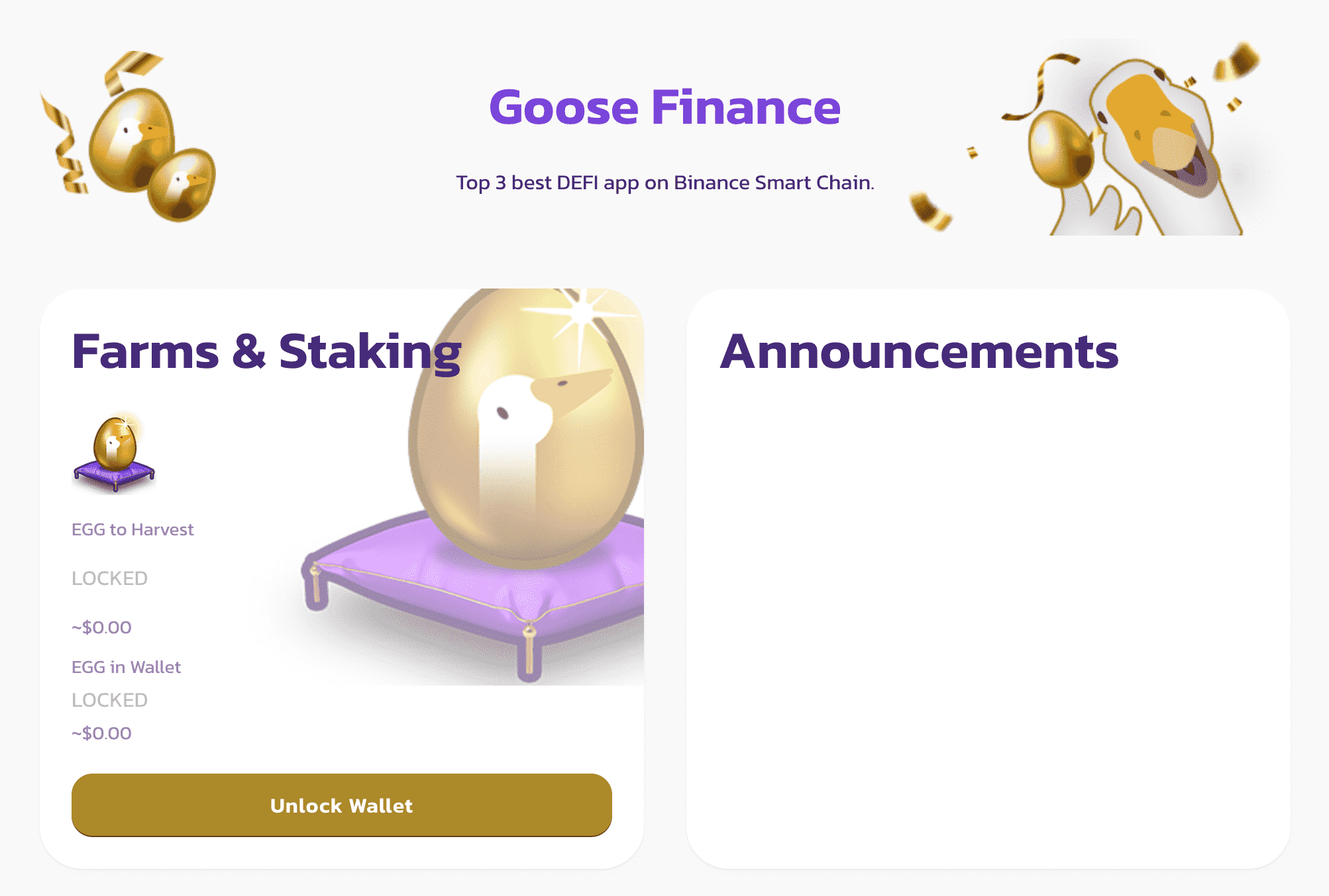 Goose Finance cover